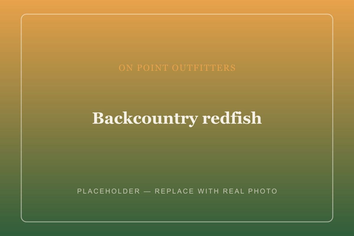 Angler with a redfish